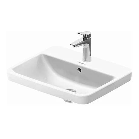 Duravit No.1 545mm 1TH Inset Basin - 03555500272 1 Duravit No.1 545mm 1TH Inset Basin - 03555500272