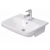 Duravit DuraStyle 550mm 1TH Semi-Recessed Basin - 0375550000