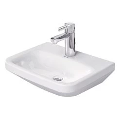Duravit DuraStyle 450mm 1TH Wall Hung Handrinse Basin - 0708450000