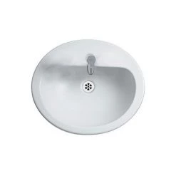 Armitage Shanks - Orbit21 55cm Countertop basin - 1TH with Overflow No Chainhole - S248601