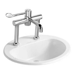 Armitage Shanks - Orbit21 55cm Countertop basin - 2TH No Overflow or Chainhole - S248901