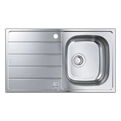 Grohe K200 1.0 Bowl Stainless Steel Kitchen Sink - 31552SD1 7 Grohe K200 1.0 Bowl Stainless Steel Kitchen Sink - 31552SD1 -Cheap Basins Store 31552SD1 D2 460