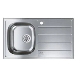 Grohe K200 1.0 Bowl Stainless Steel Kitchen Sink - 31552SD1 8 Grohe K200 1.0 Bowl Stainless Steel Kitchen Sink - 31552SD1 -Cheap Basins Store 31552SD1 D3 460