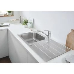 Grohe K500 1.0 Bowl Stainless Steel Kitchen Sink - 31563SD1 -Cheap Basins Store 31563SD1 D2 460