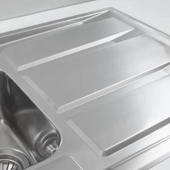 Grohe K400+ 1.5 Bowl Stainless Steel Kitchen Sink - 31569SD0 7 Grohe K400+ 1.5 Bowl Stainless Steel Kitchen Sink - 31569SD0 -Cheap Basins Store 31569SD0 D3 460