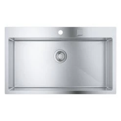 Grohe K800 1.0 Bowl Stainless Steel Kitchen Sink - 31584SD1 -Cheap Basins Store 31584SD1 D2 460