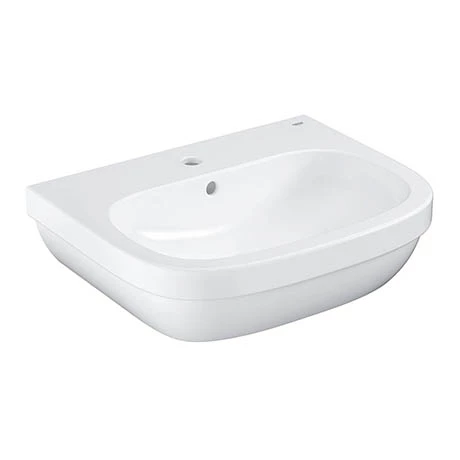 Grohe Euro Ceramic 550mm 1TH Wall Hung Basin - 39336000 1 Grohe Euro Ceramic 550mm 1TH Wall Hung Basin - 39336000