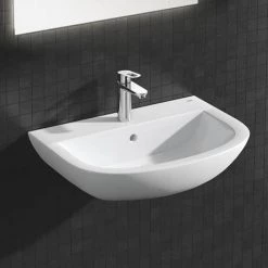 Grohe Bau Ceramic 600mm 1TH Wall Hung Basin - 39421000 -Cheap Basins Store 39421000 D2 460
