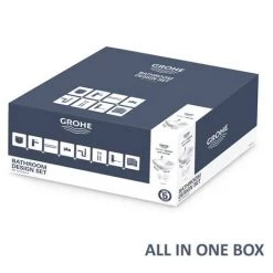 Grohe Euro Ceramic 600mm Complete Basin Package (Euro Smart Tap + Waste Included) -Cheap Basins Store 39641000 nd5 460