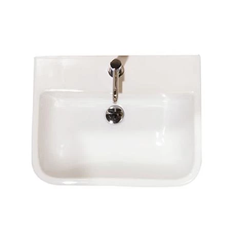 RAK Series 600 40cm Basin With Full Pedestal 2 RAK Series 600 40cm Basin With Full Pedestal - Image 2