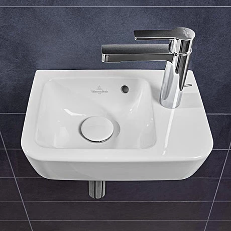 Villeroy and Boch O.novo Compact 360 x 250mm 1TH Handwash Basin 1 Villeroy and Boch O.novo Compact 360 x 250mm 1TH Handwash Basin