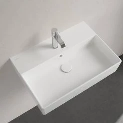 Villeroy and Boch Memento 2.0 1TH Wall Hung Basin -Cheap Basins Store 4A226001 D2 460