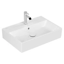 Villeroy and Boch Memento 1TH Wall Hung Basin -Cheap Basins Store 51336001 D2 460