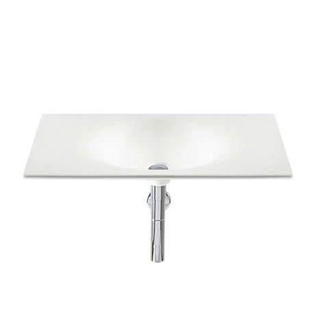 Roca - Kalahari-N Single Bowl Wall Mounted Basin - 800mm - 0 or 1 Tap Hole Option 2 Roca - Kalahari-N Single Bowl Wall Mounted Basin - 800mm - 0 or 1 Tap Hole Option - Image 2