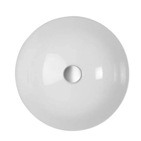 Crosswater Circus 400mm Countertop Basin White - CT4084UCW 3 Crosswater Circus 400mm Countertop Basin White - CT4084UCW - Image 3