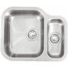 Reginox Alaska 1.5 Bowl Stainless Steel Undermount Kitchen Sink