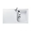 Rangemaster Amethyst 860 x 500mm Igneous Crystal White 1.0 Bowl Inset Sink - AME860CW