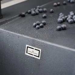 Reginox Amsterdam 10 1.0 Bowl Granite Kitchen Sink - Black Silvery -Cheap Basins Store AMSTERDAM10BS D2 460