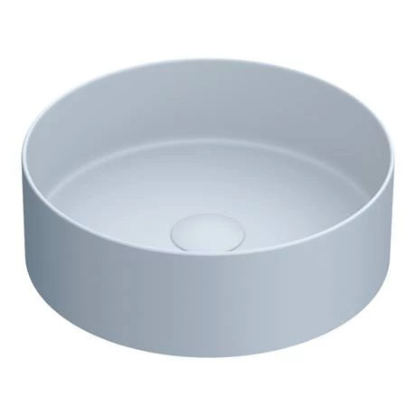 Arezzo 352mm Matt Blue Round Counter Top Basin 2 Arezzo 352mm Matt Blue Round Counter Top Basin - Image 2