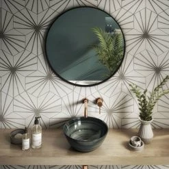 Arezzo Round Brushed Dark Green Counter Top Basin 0TH - 358mm Diameter 7 Arezzo Round Brushed Dark Green Counter Top Basin 0TH - 358mm Diameter -Cheap Basins Store AZ17DG detail3 460