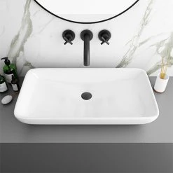 Arezzo 705 x 385mm Modern Large Counter Top 0TH Basin