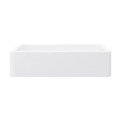 Arezzo 600 x 390mm Gloss White Rectangular Counter Top Basin -Cheap Basins Store AZ7813 n d1 460