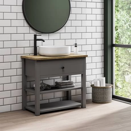 Arezzo 425 x 425mm Matt White Curved Square Counter Top Basin 2 Arezzo 425 x 425mm Matt White Curved Square Counter Top Basin - Image 2