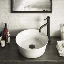 Arezzo Round 355mm Modern Counter Top Basin