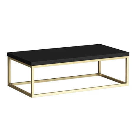 Arezzo 910 Matt Black Stone Resin Worktop with Brushed Brass Wall Mounted Frame 1 Arezzo 910 Matt Black Stone Resin Worktop with Brushed Brass Wall Mounted Frame