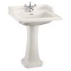 Burlington Medici 650mm Classic Basin and Pedestal