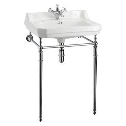 Burlington Edwardian 56cm Medium Basin and Regal Wash Stand