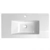 Ultra 1000mm Minimalist Ceramic Inset Basin - BAS012