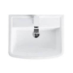 Brooklyn Modern Square Basin + Pedestal (1 Tap Hole) -Cheap Basins Store Brooklyn Modern Square Basin and pedestal detail3 460