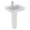 Ideal Standard Connect Air Cube 1TH Basin + Pedestal
