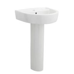 Ultra - Orb 1 Tap Hole Basin and Pedestal Set - 2 size options