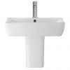 Hudson Reed Arlo 550mm 1TH Basin + Semi Pedestal