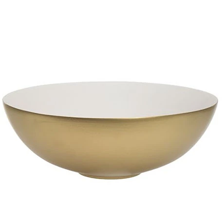 Crosswater Circus 400mm Countertop Basin Brushed Brass - CT4084UCF 1 Crosswater Circus 400mm Countertop Basin Brushed Brass - CT4084UCF