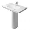 Duravit D-Code 1TH Washbasin + Full Pedestal