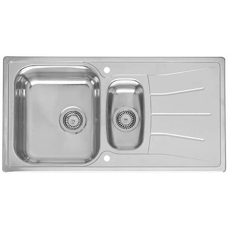 Reginox Diplomat Eco 1.5 Bowl Stainless Steel Inset Kitchen Sink 1 Reginox Diplomat Eco 1.5 Bowl Stainless Steel Inset Kitchen Sink