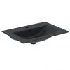 Ideal Standard Connect Air Silk Black 840mm Wall Mounted / Vanity Basin - E0279V3