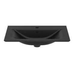 Ideal Standard Connect Air Silk Black 640mm Wall Mounted / Vanity Basin - E0279V3 -Cheap Basins Store E0289V3.ai2 460