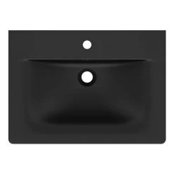 Ideal Standard Connect Air Silk Black 640mm Wall Mounted / Vanity Basin - E0279V3 -Cheap Basins Store E0289V3.ai3 460