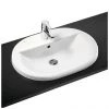 Ideal Standard Connect Oval 1TH Inset Countertop Basin