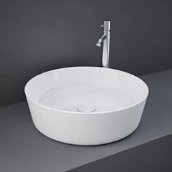 RAK Feeling 420mm 0TH Round Counter Top Basin - FEECT4200AWHA