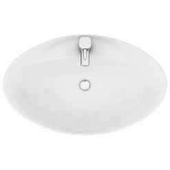 Faro Oval Counter Top Basin 1TH - 590 x 395mm -Cheap Basins Store Faro Oval Counter Top Basin detail2 460