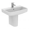 Ideal Standard i.Life S Compact 1TH Washbasin + Semi Pedestal