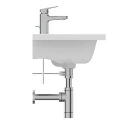 Ideal Standard i.Life S 1TH Wall Hung Basin + Chrome Bottle Trap -Cheap Basins Store ISIL60WH D3 460