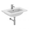 Ideal Standard i.Life S 1TH Wall Hung Basin + Chrome Bottle Trap