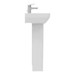 Ideal Standard i.Life A 400mm 1TH Handrinse Basin + Full Pedestal -Cheap Basins Store ISILA40FP D2 460