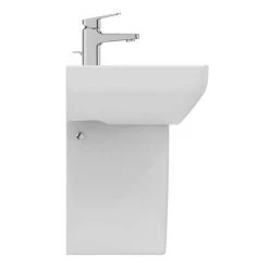 Ideal Standard i.Life A 400mm 1TH Handrinse Basin + Semi Pedestal -Cheap Basins Store ISILA40SP D2 460